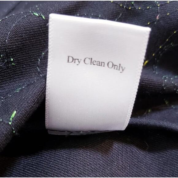 Coldwater Creek Womens Large Black Denim Jean Jacket Embroidered Lightweight VGC - Picture 8 of 14